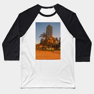 Big skyscraper in Honolulu Baseball T-Shirt